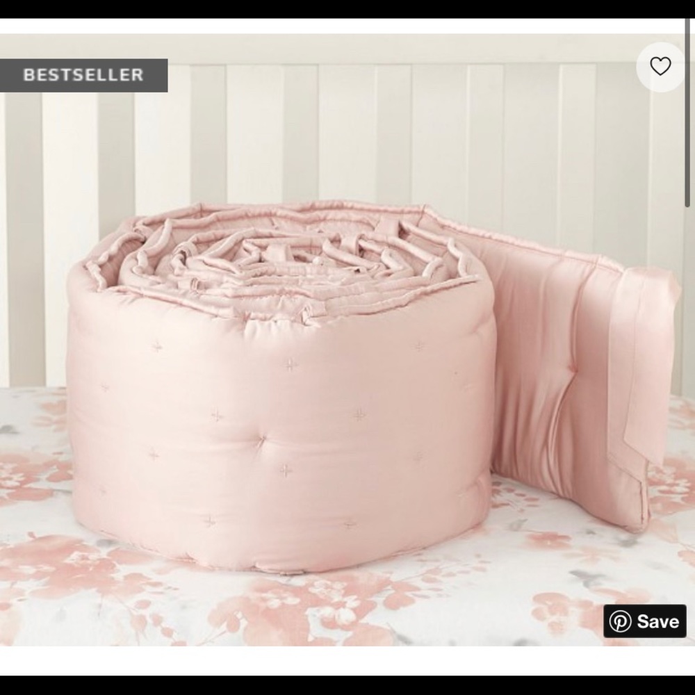 Pottery barn kids Amelia bumper